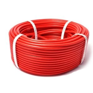 Furtun pentru lichid, PVC (roşu), 5x1,5mm
